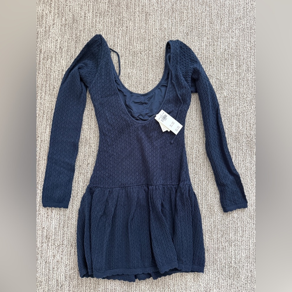 Hollister Deep Blue Knit Dress